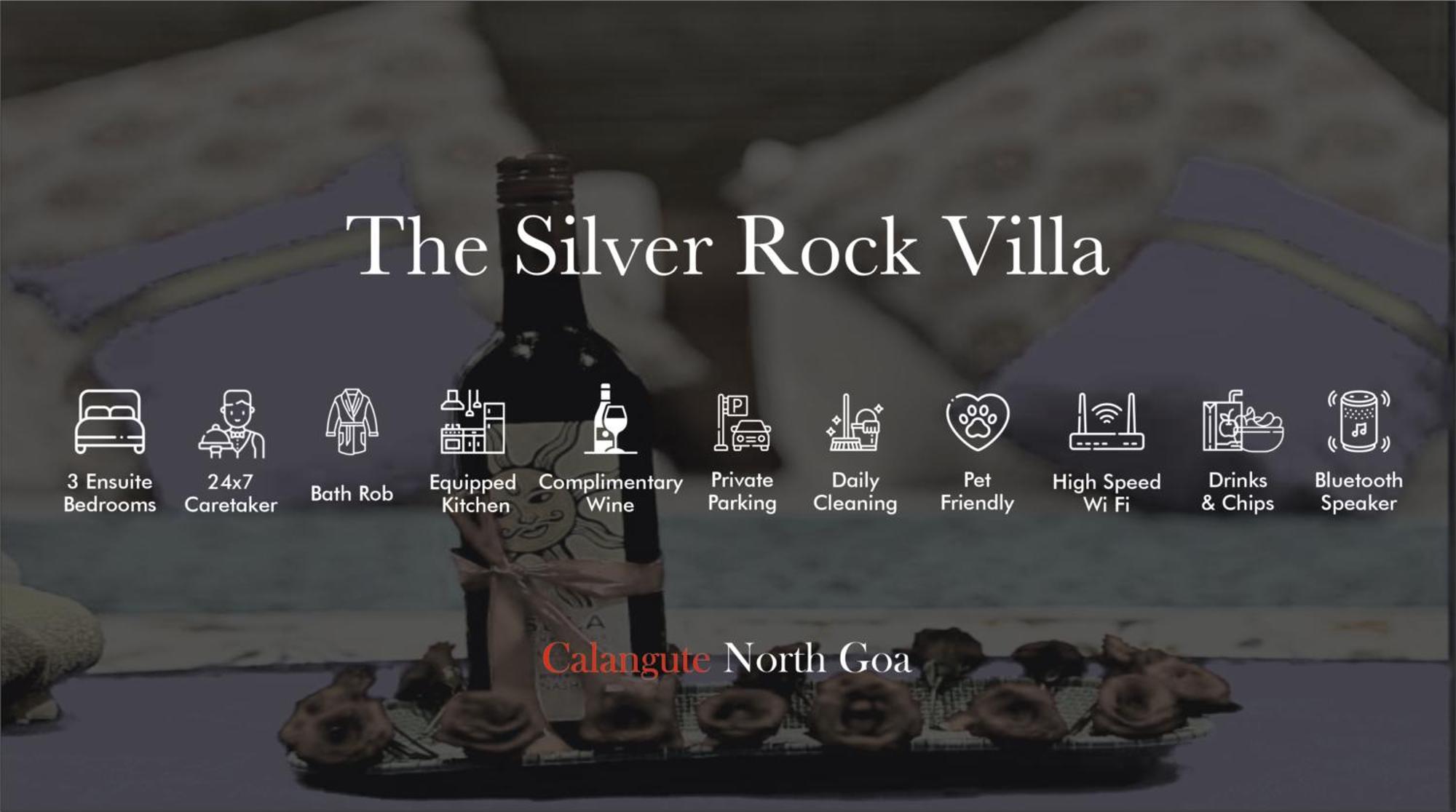 3Bhk Private Pool Villa By Silver Villas Calangute Exteriér fotografie